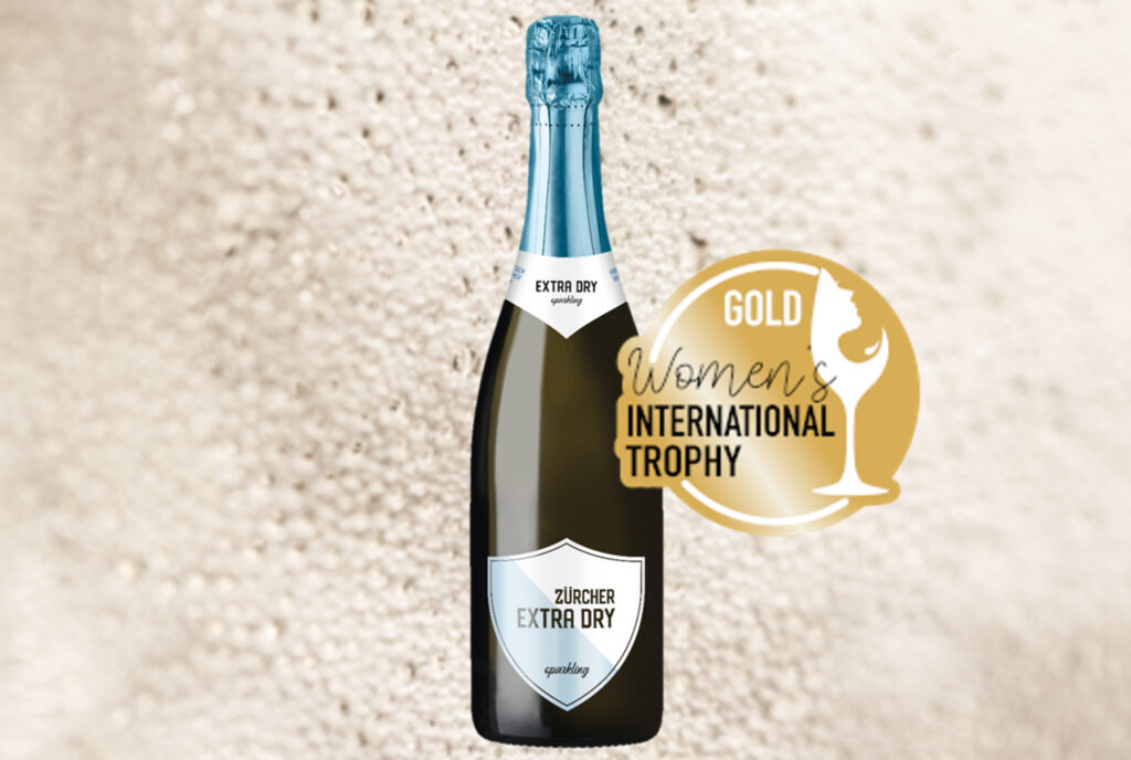 Der Zürcher Extra Dry wurde mit Gold an der Women`s International Trophy ausgezeichnet.
