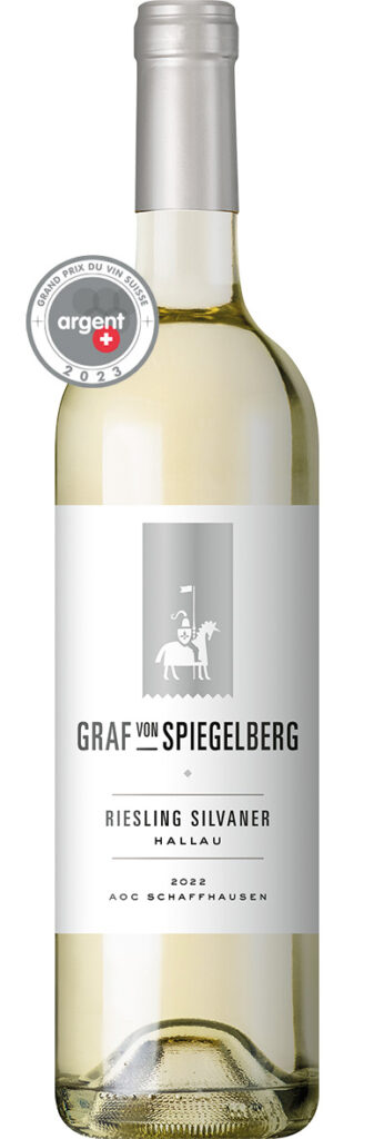 Graf von Spiegelberg Riesling Silvaner Silbermedaille Grand Prix du Vin Suisse 2023